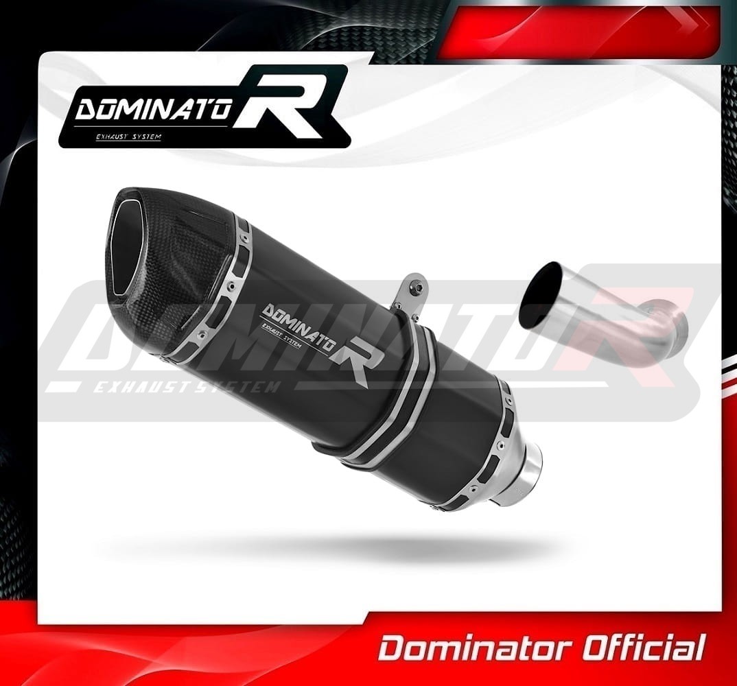 BMW K1200S Exhaust Silencer Muffler HP1 BLACK + dB killer medium ...