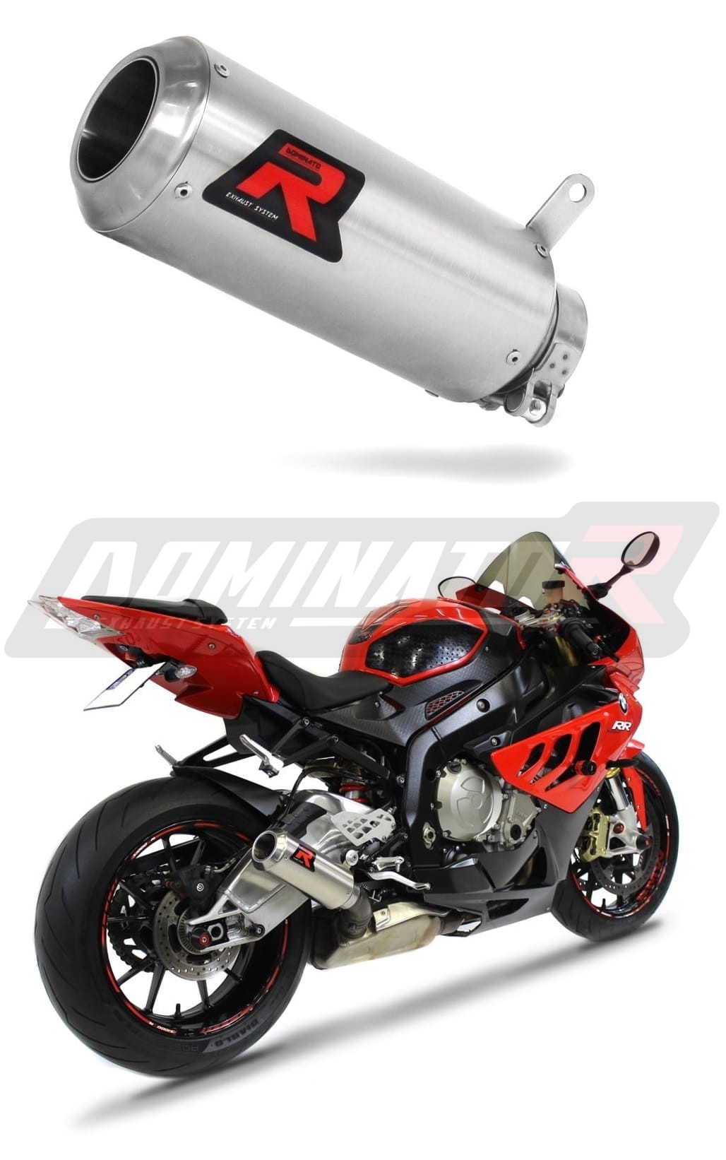 BMW S1000RR 2009 - 2011 Exhaust Silencer Muffler GP + dB killer 