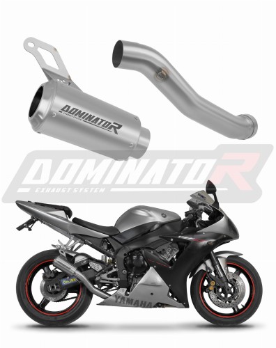Pot D'Échappement DOMINATOR HP1 Pour YZF R1 1000 RN09 2002-2003 - Acier Inox