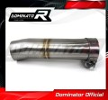 CBR 1000RR Exhaust Cat Eliminator Catalyst Catalytic Converter Linkpipe Decat Downpipe 2004 - 2007 DOMINATOR 