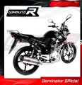 YBR 125 EXHAUST Yamaha Muffler Auspuff Sportauspuff Silencer Echappement Silencieux Scarico Scarichi Escape Wydech Tłumik Carbon Tip HP1 2009 - 2018 DOMINATOR 2