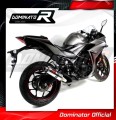 YZF-R3 300 EXHAUST Yamaha Muffler Auspuff Sportauspuff Silencer Echappement Silencieux Scarico Scarichi Escape Wydech Tłumik GP 1  2015 - 2017 DOMINATOR 2