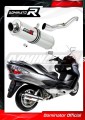 BURGMAN 400 EXHAUST Suzuki Muffler Auspuff Sportauspuff Silencer Echappement Silencieux Scarico Scarichi Escape Wydech Tłumik ROUND 2007 - 2016 Dominator 