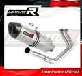 kompletny układ wydechowy z tłumikiem DOMINATOR Full System HP1 pasujący do motocykla Kawasaki NINJA 650 2017 - 2022 2