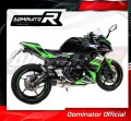 kompletny układ wydechowy z tłumikiem DOMINATOR Full System HP1 pasujący do motocykla Kawasaki NINJA 650 2017 - 2022 3