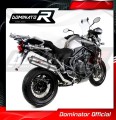 exhaust muffler DOMINATOR ROUND fits to Triumph TIGER EXPLORER 1200 2012  2015 3