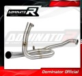 decat mid muffler DOMINATOR Mid Pipe fits to DL 1000 VStrom 2014  2016 2