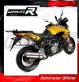 exhaust muffler DOMINATOR OV fits to Aprilia ETV 1200 Caponord 2013  2016 3