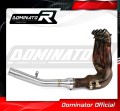 decat mid muffler DOMINATOR Mid Pipe fits to Ninja H2 SX 2018  2020 6