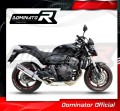 exhaust muffler DOMINATOR homologated road legal ROUND fits to CB 600F HORNET 2007  2013 3