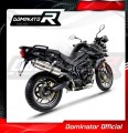 wydech tłumik DOMINATOR Okrągły pasujący do motocykla Triumph TIGER 800 XC XR 2011 - 2014 4