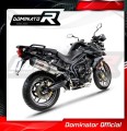 exhaust muffler DOMINATOR HP1 fits to Triumph TIGER 800 XC XR 2015  2017 4