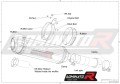 wydech tłumik DOMINATOR Homologowany HP1 pasujący do motocykla R1200R 2015 - 2018 5
