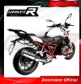 exhaust muffler DOMINATOR homologated road legal OVAL fits to R1200RS 2015  2018 3