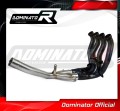 decat mid muffler DOMINATOR Mid Pipe fits to YZF R1 1000 2017  2019 4