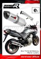 exhaust muffler DOMINATOR homologated road legal HP1 fits to CBF 600 2008  2013 3