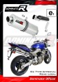 wydech tłumik DOMINATOR Homologowany Owalny pasujący do motocykla CB 600F HORNET 2003 - 2006 3