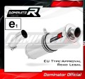 F650GS Exhaust BMW Homologated EC Type approval  Street legal Approval Certificate Muffler Auspuff Sportauspuff Silencer Echappement Silencieux Scarico Scarichi Escape Wydech Tłumik ROUND 2008 - 2012 Dominator
