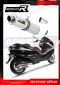 wydech tłumik DOMINATOR Okrągły pasujący do motocykla Piaggio X10 125 2012 - 2016