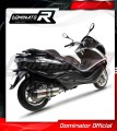 exhaust muffler DOMINATOR HP1 fits to Piaggio X10 125 2012  2016 3