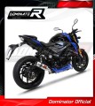 GSX-S 750 EXHAUST Szuki Muffler Auspuff Sportauspuff Silencer Echappement Silencieux Scarico Scarichi Escape Wydech Tłumik GP 2017 - 2020 DOMINATOR 2