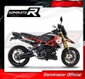decat mid muffler DOMINATOR Mid Pipe fits to DORSODURO 900 2017  2020 4