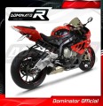 S1000RR Exhaust BMW Megaphone Muffler Auspuff Sportauspuff Silencer Echappement Silencieux Scarico Scarichi Escape Wydech Tłumik GP 3 2009 - 2011 Dominator 2