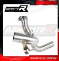 decat mid muffler DOMINATOR Mid Pipe fits to Multistrada 1260 / 1260 S 2018  2020 2