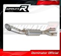 decat mid muffler DOMINATOR GP3 Mid Pipe fits to YZF R1 1000 RN32 2015  2016 2