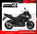 VERSYS 1000  Homologated Exhaust Kawasaki Muffler Auspuff Sportauspuff Silencer Echappement Silencieux Scarico Scarichi Escape Wydech Tłumik ROUND 2019 - 2021 Dominator  3
