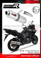 exhaust muffler DOMINATOR homologated road legal OVAL fits to VERSYS 1000 2019  2024