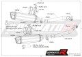 wydech tłumik DOMINATOR Homologowany HP1 pasujący do motocykla Z1000 2003 - 2006 4