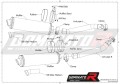 wydech tłumik DOMINATOR Homologowany Owalny pasujący do motocykla Z1000 2003 - 2006 4