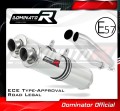 exhaust muffler DOMINATOR homologated road legal ROUND fits to Z1000 2003  2006