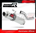 wydech tłumik DOMINATOR ROUND pasujący do motocykla DR 350 1990 - 1999 2