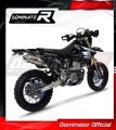 exhaust muffler DOMINATOR ROUND fits to Suzuki DRZ 400 SM S  3
