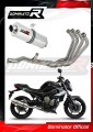 complete exhaust system with muffler DOMINATOR Full System OV fits to Yamaha XJ 6N S F 2009  2016