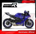 YZF R1 R1M 1000 RN65 EXHAUST Yamaha Muffler Auspuff Sportauspuff Silencer Echappement Silencieux Scarico Scarichi Escape Wydech Tłumik GP3 Megaphone Titanium 2020 - 2021 DOMINATOR 3
