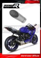 YZF R1 R1M 1000 RN49 EXHAUST Yamaha Muffler Auspuff Sportauspuff Silencer Echappement Silencieux Scarico Scarichi Escape Wydech Tłumik GP3 Megaphone Titanium 2017 - 2019 DOMINATOR