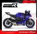 YZF R1 R1M 1000 RN49 EXHAUST Yamaha Muffler Auspuff Sportauspuff Silencer Echappement Silencieux Scarico Scarichi Escape Wydech Tłumik GP 2017 - 2019 DOMINATOR 3