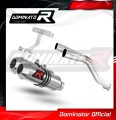FZ6 FAZER S2 Exhaust Yamaha Muffler Auspuff Sportauspuff Silencer Echappement Silencieux Scarico Scarichi Escape Wydech Tłumik OVAL 2006 - 2010 DOMINATOR 1
