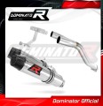 FZ6 FAZER S1 EXHAUST Yamaha Muffler Auspuff Sportauspuff Silencer Echappement Silencieux Scarico Scarichi Escape Wydech Tłumik Carbon Tip HP3 2004 - 2006 DOMINATOR 1