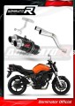 FZ6 FAZER S1 Exhaust Yamaha Muffler Auspuff Sportauspuff Silencer Echappement Silencieux Scarico Scarichi Escape Wydech Tłumik ROUND BLACK 2004 - 2010 DOMINATOR