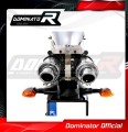 wydech tłumik DOMINATOR GP1 CZARNY pasujący do motocykla Yamaha FZ6 2004 - 2010 7