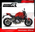 exhaust muffler DOMINATOR GP fits to Ducati MONSTER 821 2018  2021 4