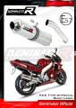 exhaust muffler DOMINATOR homologated road legal ROUND fits to YZF 600R Thundercat 1996  2006