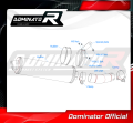 wydech tłumik DOMINATOR Okrągły pasujący do motocykla Yamaha FZ8 FAZER 2010 - 2016 4