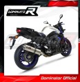 wydech tłumik DOMINATOR Homologowany Owalny pasujący do motocykla FZ 8 N / FZ8 S FAZER 2010 - 2016 4