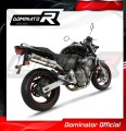 wydech tłumik DOMINATOR Okrągły pasujący do motocykla Honda CB 600F HORNET 1998 - 2002 3