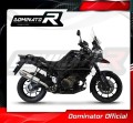 exhaust muffler DOMINATOR homologated road legal OV fits to Suzuki DL 1050 VStrom / XT 2020  2024 4